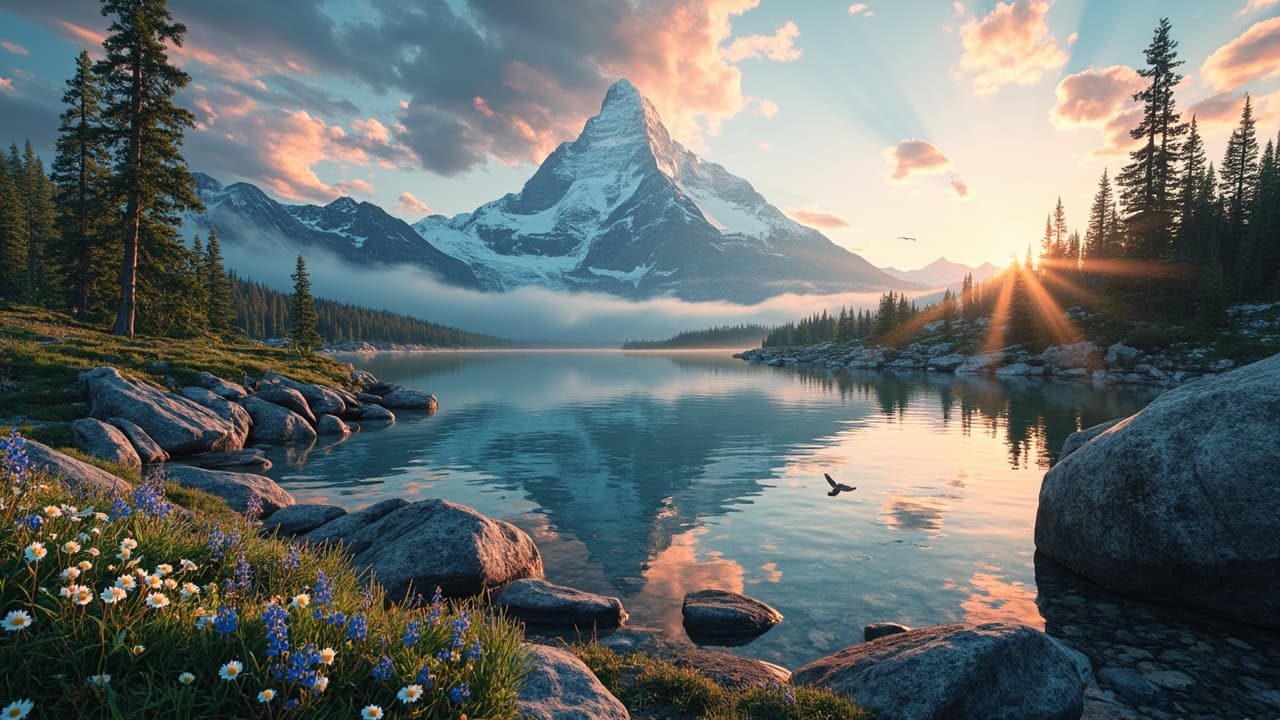 Sommet alpin